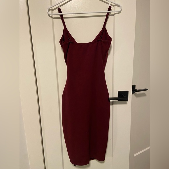 Maroon Dress - Picture 3 of 3
